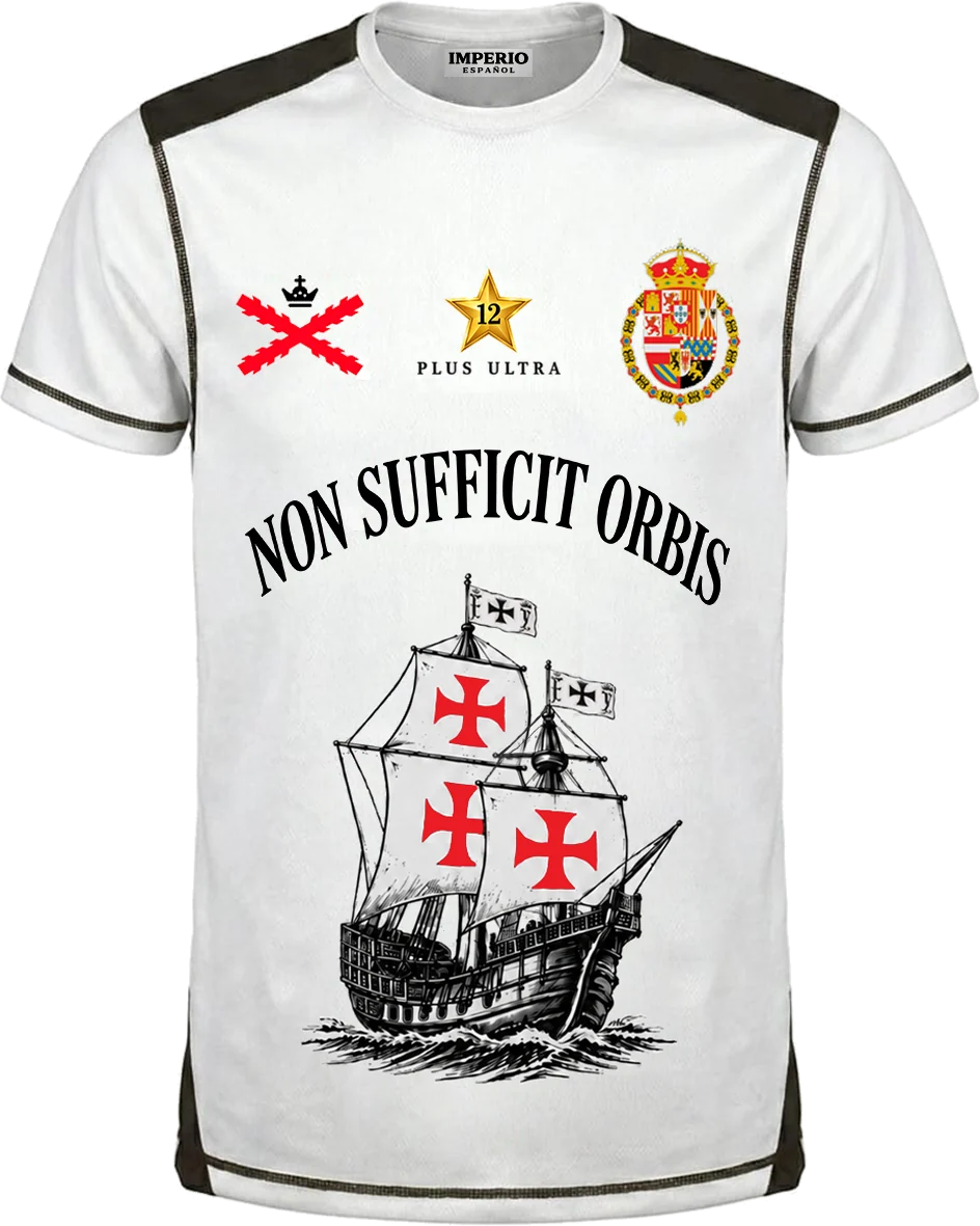 Camiseta Imperial vista por delante